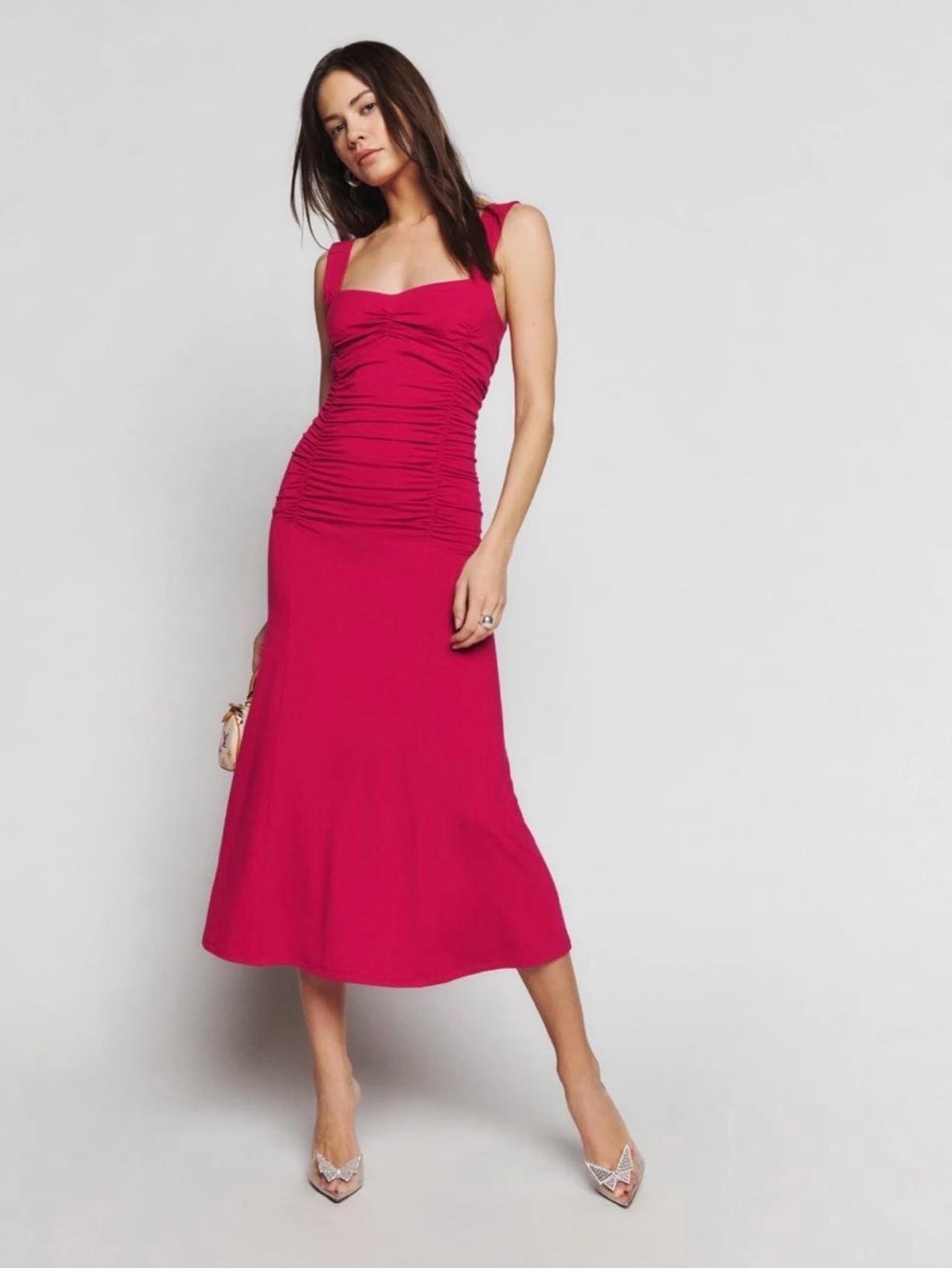 Reformation Kayla Knot Dress